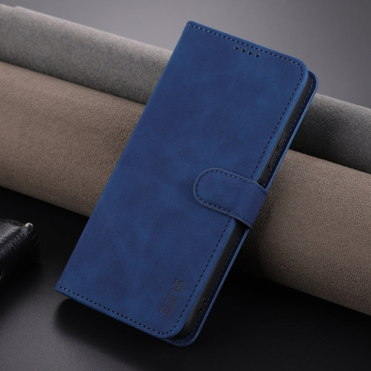 For Huawei Maimang A20 AZNS Skin Feel Calf Texture Flip Leather Phone Case(Blue) by AZNS