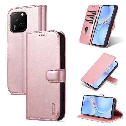 For Huawei Maimang A20 AZNS Skin Feel Calf Texture Flip Leather Phone Case(Rose Gold) by AZNS