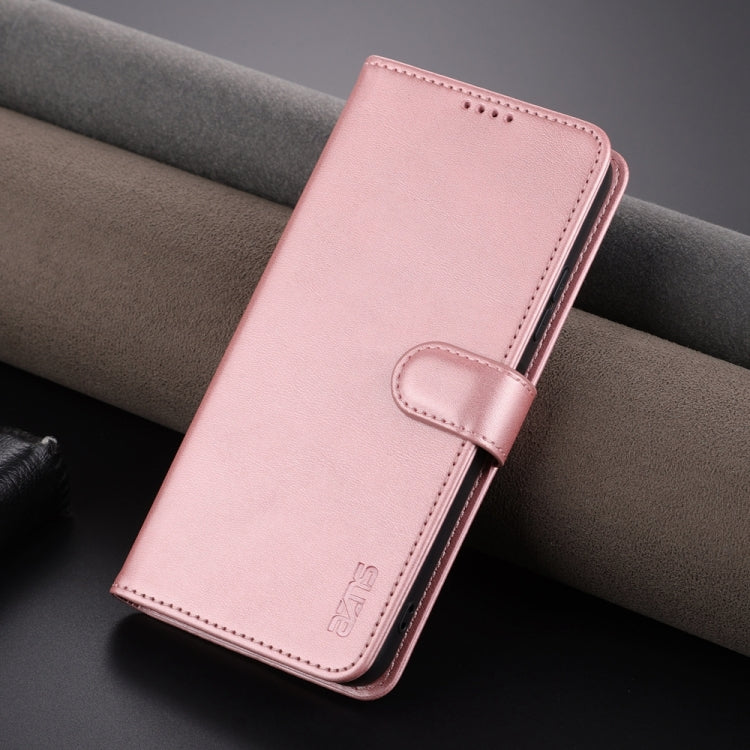 For Huawei Maimang A20 AZNS Skin Feel Calf Texture Flip Leather Phone Case(Rose Gold) by AZNS