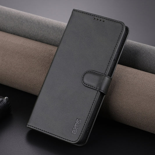 For Huawei Maimang A20 AZNS Skin Feel Calf Texture Flip Leather Phone Case(Black) by AZNS