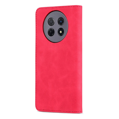 For Huawei Enjoy 60X/nova Y91 AZNS Skin Feel Calf Texture Flip Leather Phone Case(Red) by AZNS
