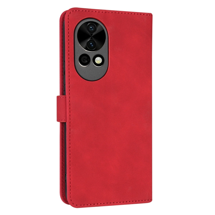 For Huawei nova 12 / nova 13 AZNS Skin Feel Calf Texture Flip Leather Phone Case(Red) by AZNS