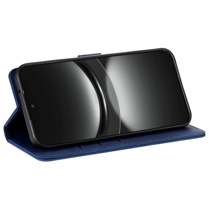 For Huawei nova 12 / nova 13 AZNS Skin Feel Calf Texture Flip Leather Phone Case(Blue) by AZNS