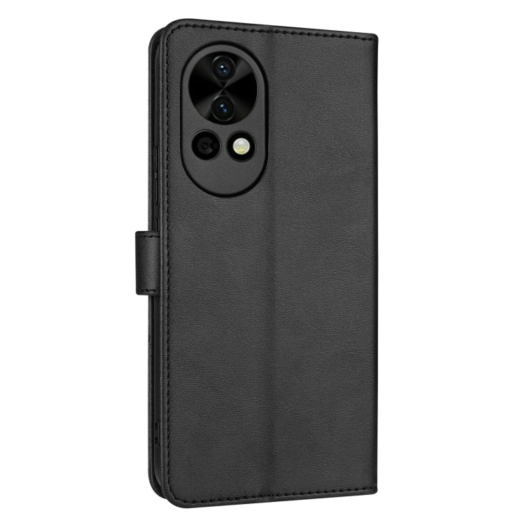 For Huawei nova 12 / nova 13 AZNS Skin Feel Calf Texture Flip Leather Phone Case(Black) by AZNS