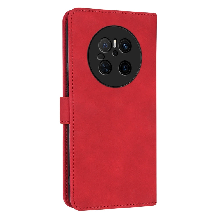 For Huawei Mate 70 AZNS Skin Feel Calf Texture Flip Leather Phone Case(Red) by AZNS