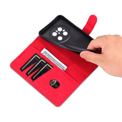 For Huawei Mate 70 AZNS Skin Feel Calf Texture Flip Leather Phone Case(Red) by AZNS