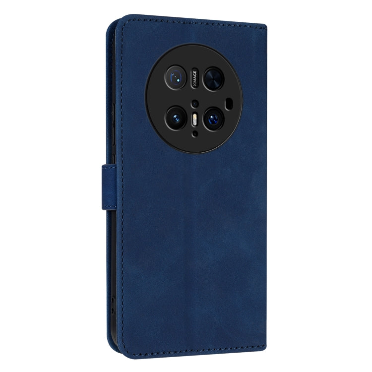 For Huawei Mate 70 Pro / 70 Pro+ AZNS Skin Feel Calf Texture Flip Leather Phone Case(Blue) by AZNS