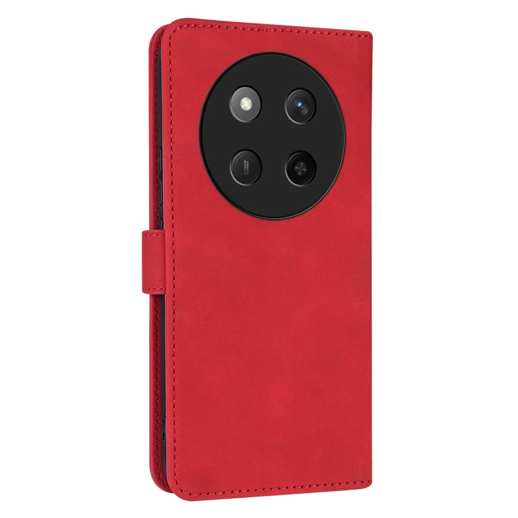 For Honor X60 Pro AZNS Skin Feel Calf Texture Flip Leather Phone Case(Red) by AZNS