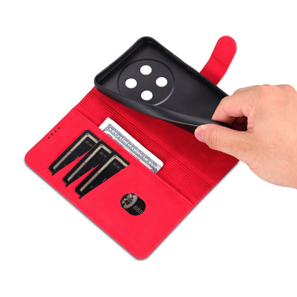 For Honor X60 Pro AZNS Skin Feel Calf Texture Flip Leather Phone Case(Red) by AZNS