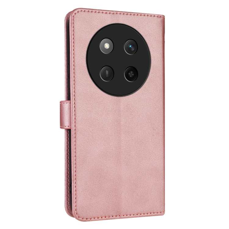 For Honor X60 Pro AZNS Skin Feel Calf Texture Flip Leather Phone Case(Rose Gold) by AZNS