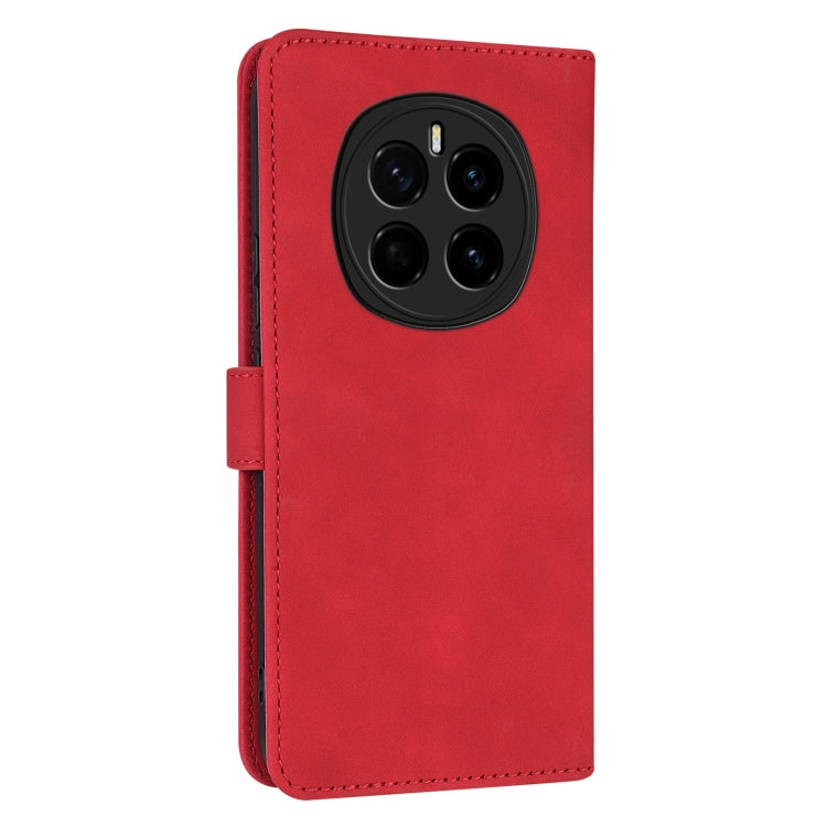 For Honor Magic7 AZNS Skin Feel Calf Texture Flip Leather Phone Case(Red) by AZNS