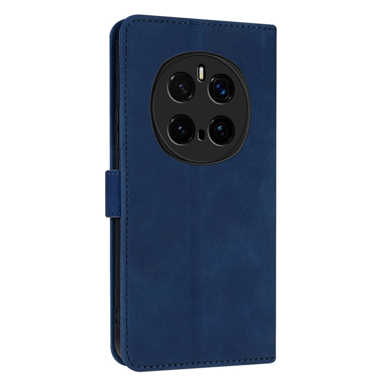 For Honor Magic7 Pro AZNS Skin Feel Calf Texture Flip Leather Phone Case(Blue) by AZNS