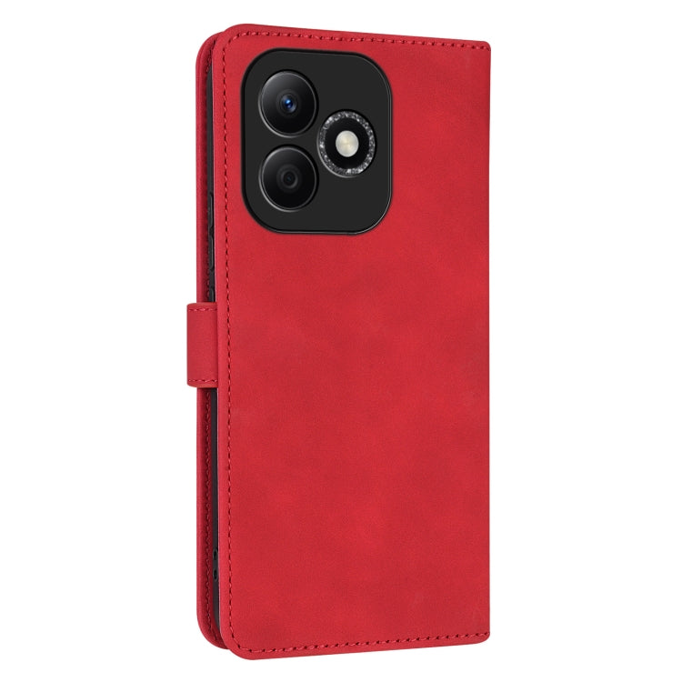 For Honor X60i AZNS Skin Feel Calf Texture Flip Leather Phone Case(Red) by AZNS