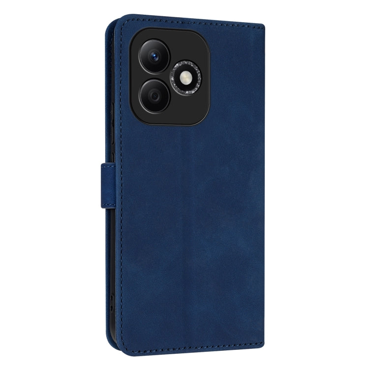 For Honor X60i AZNS Skin Feel Calf Texture Flip Leather Phone Case(Blue) by AZNS