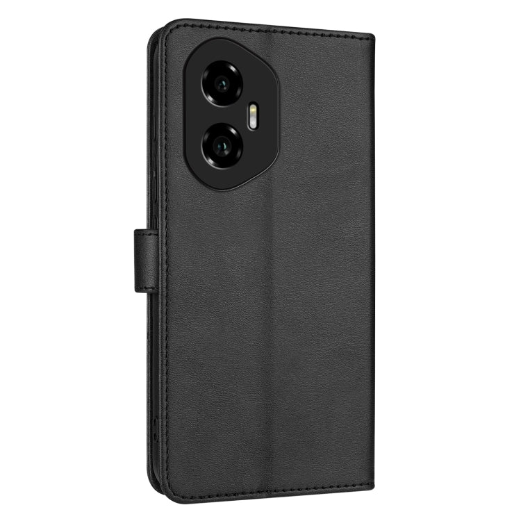 For Honor 300 AZNS Skin Feel Calf Texture Flip Leather Phone Case(Black) by AZNS