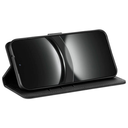 For Honor 300 AZNS Skin Feel Calf Texture Flip Leather Phone Case(Black) by AZNS