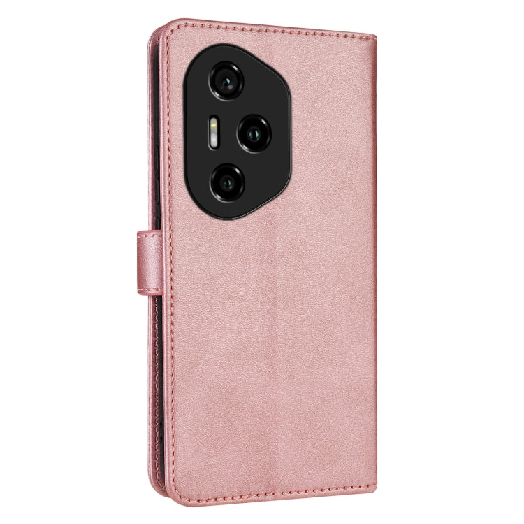 For Honor 300 Pro AZNS Skin Feel Calf Texture Flip Leather Phone Case(Rose Gold) by AZNS