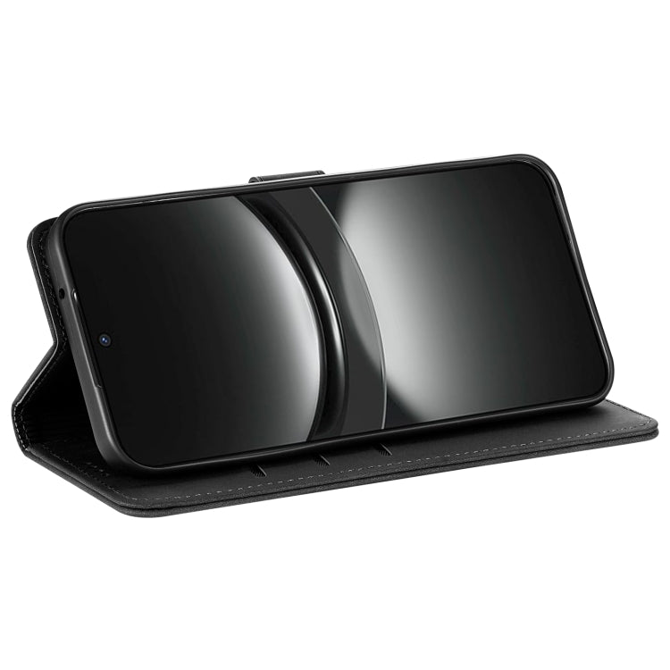 For Honor 300 Pro AZNS Skin Feel Calf Texture Flip Leather Phone Case(Black) by AZNS