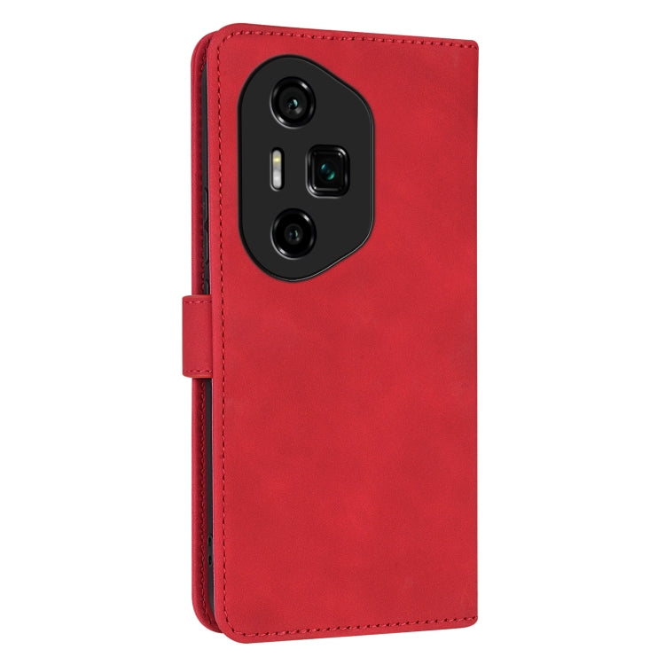For Honor 300 Ultra AZNS Skin Feel Calf Texture Flip Leather Phone Case(Red) by AZNS