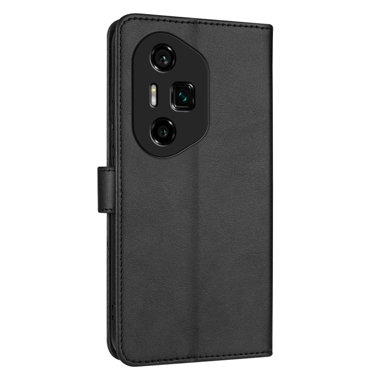 For Honor 300 Ultra AZNS Skin Feel Calf Texture Flip Leather Phone Case(Black) by AZNS