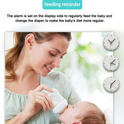 ABM600 3.5 inch Wireless Video Night Vision Baby Monitor Security Camera(EU Plug) by bashfashion