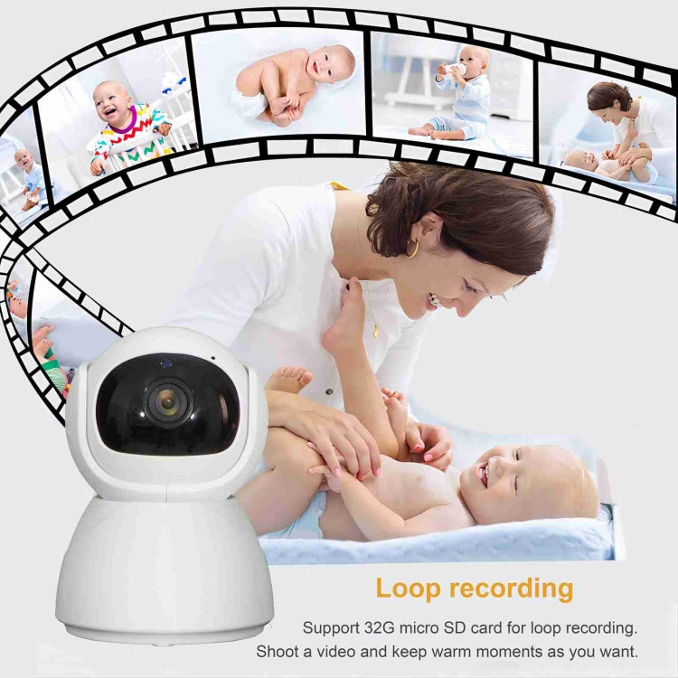 ABM700 5 inch Wireless Video Night Vision Baby Monitor Security Camera(US Plug) by bashfashion