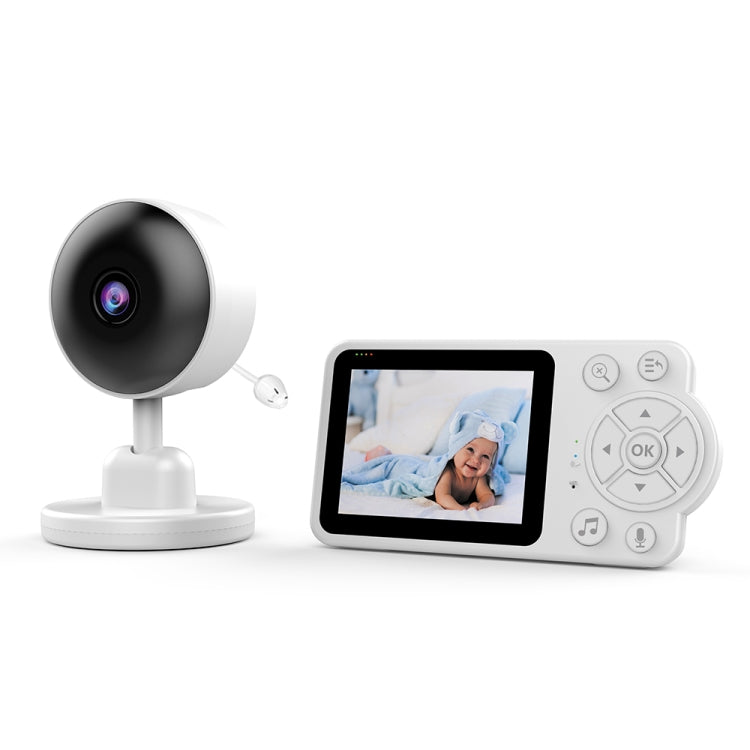 YE10-C3 2.8 inch 2.4G Wireless Video Night Vision Baby Monitor Security Camera(EU Plug) by bashfashion