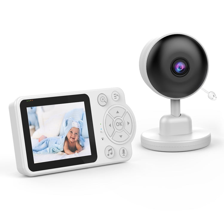 YE10-C3 2.8 inch 2.4G Wireless Video Night Vision Baby Monitor Security Camera(EU Plug) by bashfashion