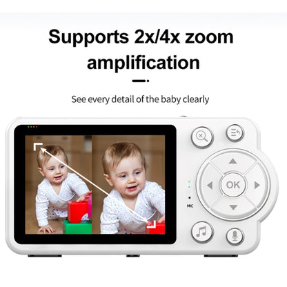 YE10-C3 2.8 inch 2.4G Wireless Video Night Vision Baby Monitor Security Camera(EU Plug) by bashfashion
