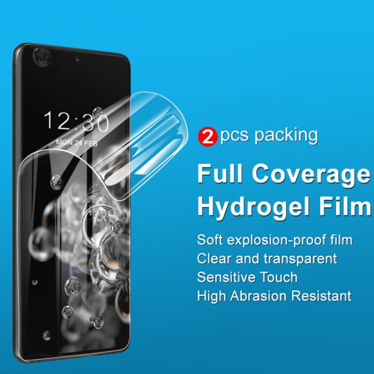 For OnePlus 12 5G 2pcs imak Curved Full Screen Hydrogel Film Protector by imak