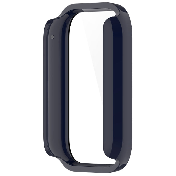 For Xiaomi Mi Band 8 Pro PC + Tempered Glass Film Integrated Watch Protective Case(Ink Blue) by bashfashion