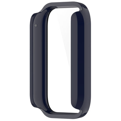For Xiaomi Mi Band 8 Pro PC + Tempered Glass Film Integrated Watch Protective Case(Ink Blue) by bashfashion
