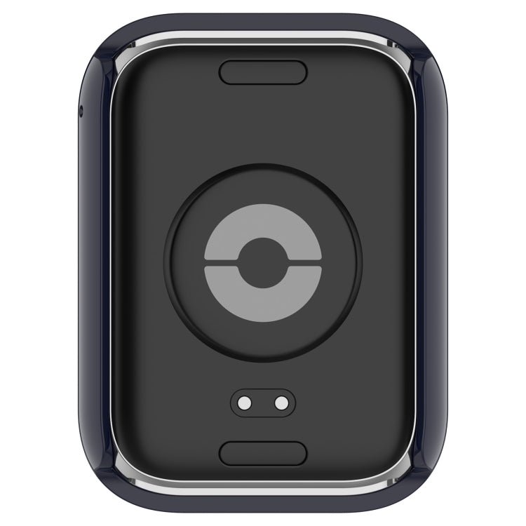 For Xiaomi Mi Band 8 Pro PC + Tempered Glass Film Integrated Watch Protective Case(Ink Blue) by bashfashion