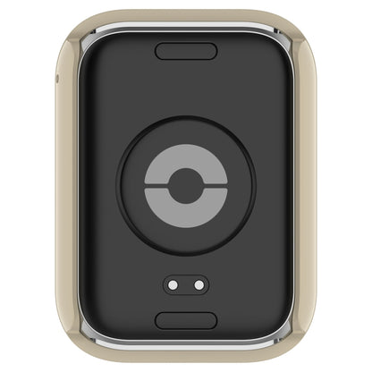 For Xiaomi Mi Band 8 Pro PC + Tempered Glass Film Integrated Watch Protective Case(Ivory White) by bashfashion