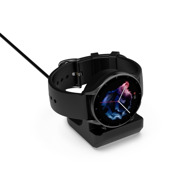 For Amazfit Bip 5 A2215 Smart Watch Silicone Charging Bracket(Black) by bashfashion