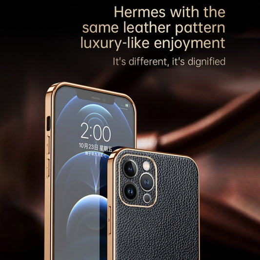 For iPhone 15 Plus SULADA TPU + Litchi Texture Leather Phone Case(Brown) by SULADA