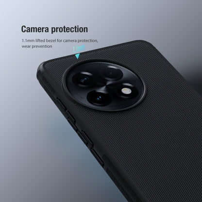 For OnePlus Ace 2 Pro NILLKIN Frosted Shield Pro PC + TPU Phone Case(Blue) by NILLKIN