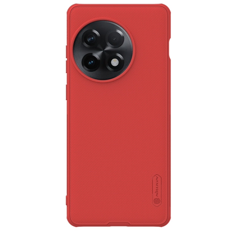 For OnePlus Ace 2 Pro NILLKIN Frosted Shield Pro PC + TPU Phone Case(Red) by NILLKIN