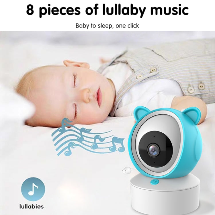 YE9-C1 5 inch Dual Mode 2.4G + 915M Video Night Vision Baby Monitor Security Camera(US Plug) by bashfashion