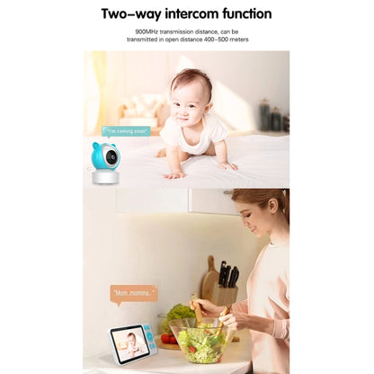YE9-C1 5 inch Dual Mode 2.4G + 915M Video Night Vision Baby Monitor Security Camera(US Plug) by bashfashion