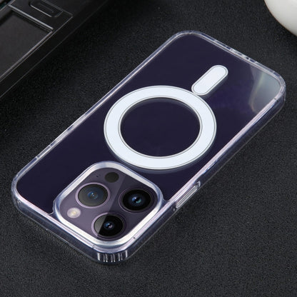 For iPhone 15 Pro Max GEBEI MagSafe Magnetic Transparent Phone Case(Transparent) by GEBEI