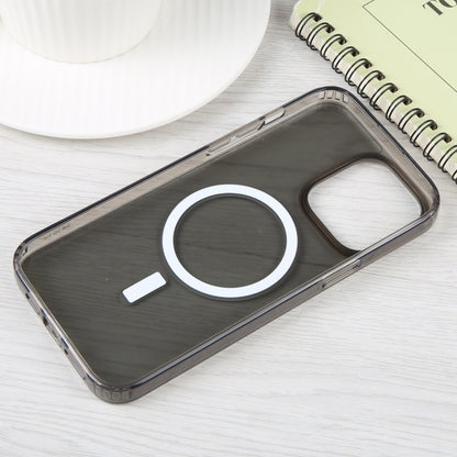 For iPhone 15 Pro Max GEBEI MagSafe Magnetic Transparent Phone Case(Transparent Black) by GEBEI