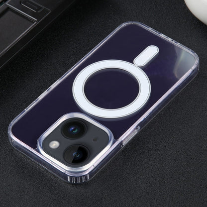 For iPhone 15 Plus GEBEI MagSafe Magnetic Transparent Phone Case(Transparent) by GEBEI