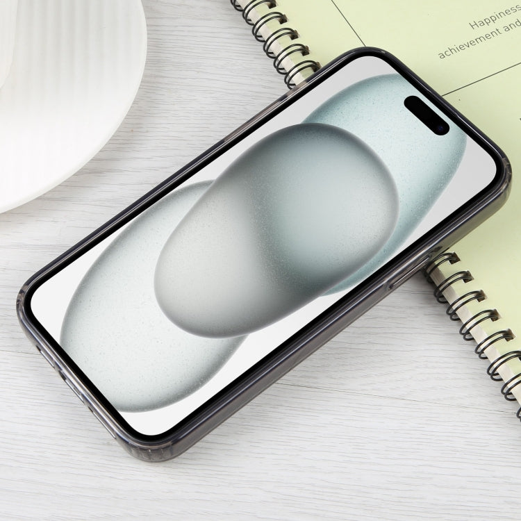 For iPhone 15 Plus GEBEI MagSafe Magnetic Transparent Phone Case(Transparent Black) by GEBEI