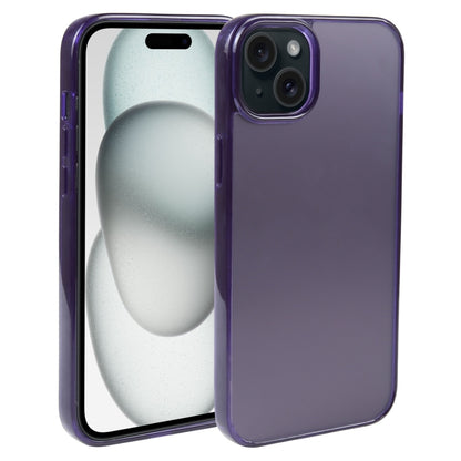 For iPhone 15 Plus GEBEI Acrylic Phone Case(Purple) by GEBEI
