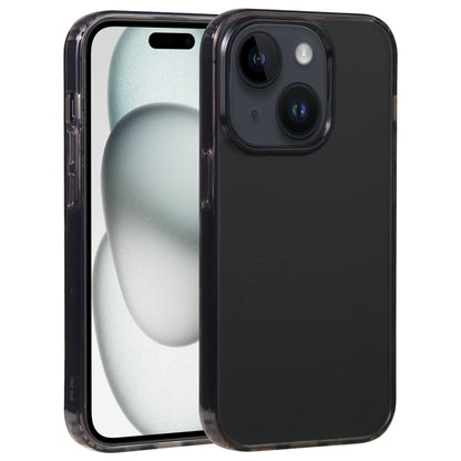 For iPhone 15 GEBEI Acrylic Phone Case(Transparent Black) by GEBEI