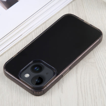 For iPhone 15 GEBEI Acrylic Phone Case(Transparent Black) by GEBEI