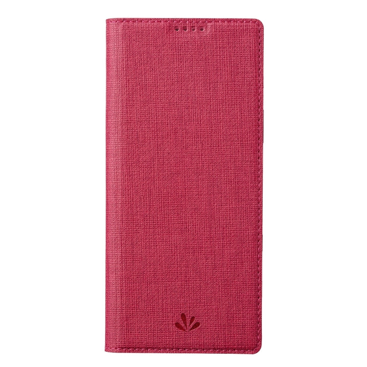 For Sony Xperia 5 V ViLi DMX Series Shockproof Magnetic Leather Phone Case(Rose Red) by ViLi