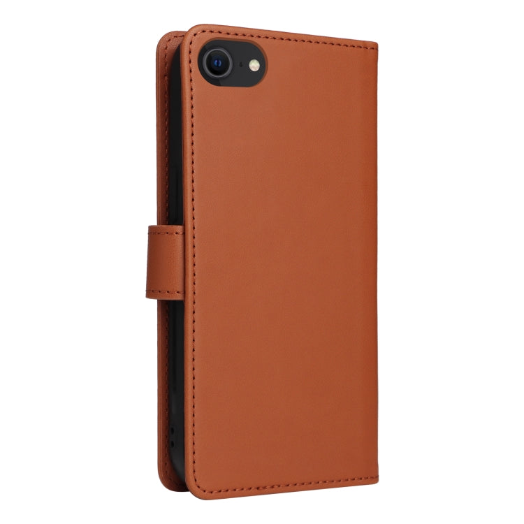 For iPhone 6 / 7 / 8 BETOPNICE BN-005 2 in 1 Detachable Imitate Genuine Leather Phone Case(Brown) by BETOPNICE
