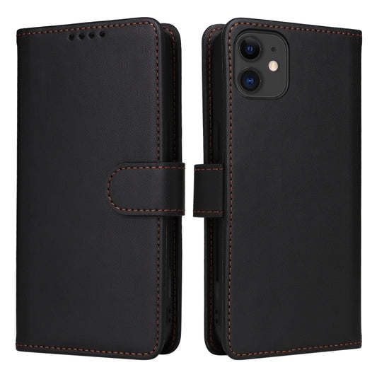 For iPhone 11 BETOPNICE BN-005 2 in 1 Detachable Imitate Genuine Leather Phone Case(Black) by BETOPNICE